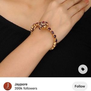 Kada / bangle in sterling silver